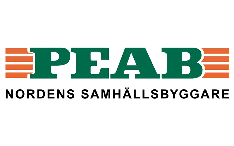 Peabs logotype.